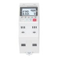 thumbnail image 1 of Protector De Energía Bajo Voltaje, Control Remoto WIFI Protector De Bajo Voltaje Bloqueo De Recierre Automático 0-99999.9kWh Pantalla Monitoreo Inalámbrico Para El Hogar, 1 of 7