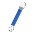 thumbnail image 3 of Llave para radios de bicicleta, llave para ciclismo, componente de acero, herramienta para ajustar tensión de los radios de las ruedas de bicicleta Azul, 3 of 8