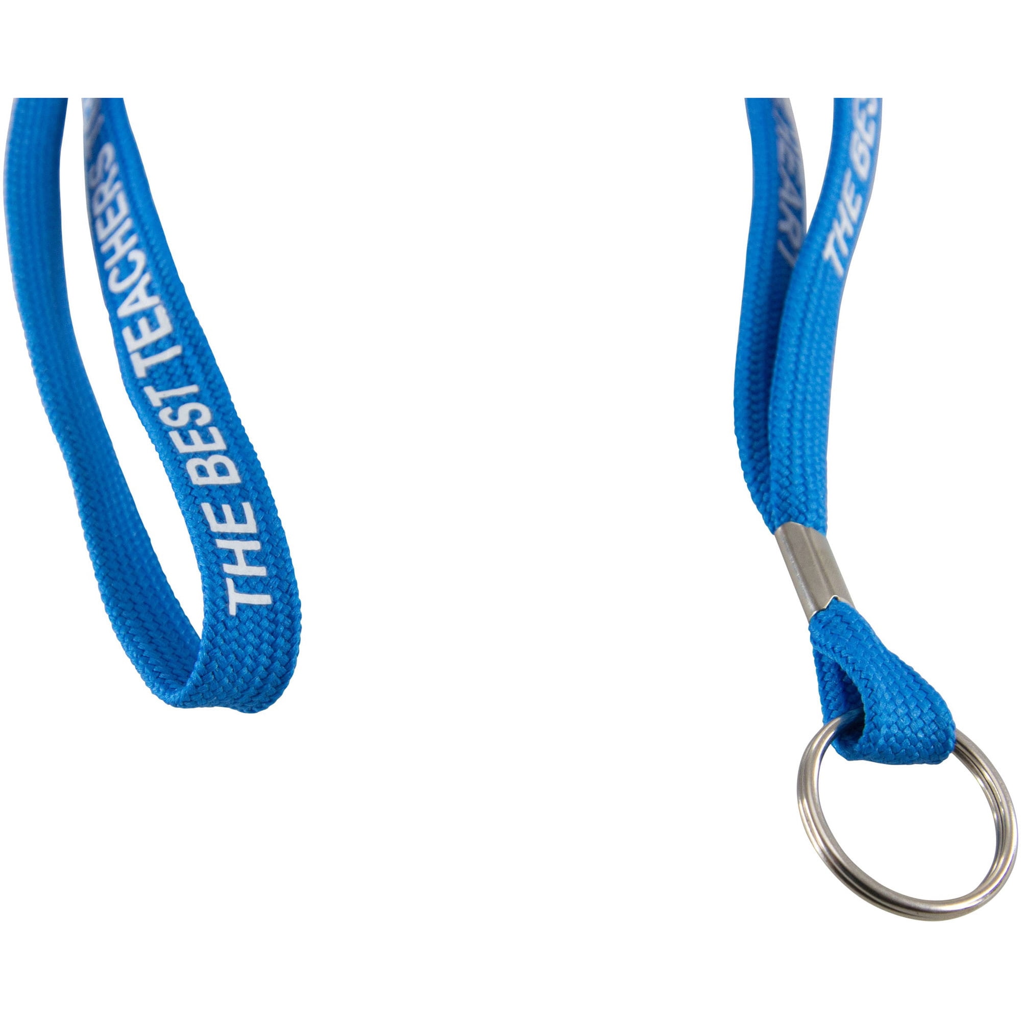 SICURIX Best Teachers Inspirational Lanyard, Assorted, 1 Each (Quantity)