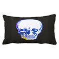thumbnail image 1 of RYLABLUE Halloween Skull Pillow Covers Cushion Cover Case 20X30 Inches Pillowcases Two Side, 1 of 1