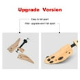 thumbnail image 4 of Miserwe Premium Professional 2-Way Wooden Shoe Trees (medium ) - Unisex Wooden Shoe Stretcher for Men & Women, 4 of 11