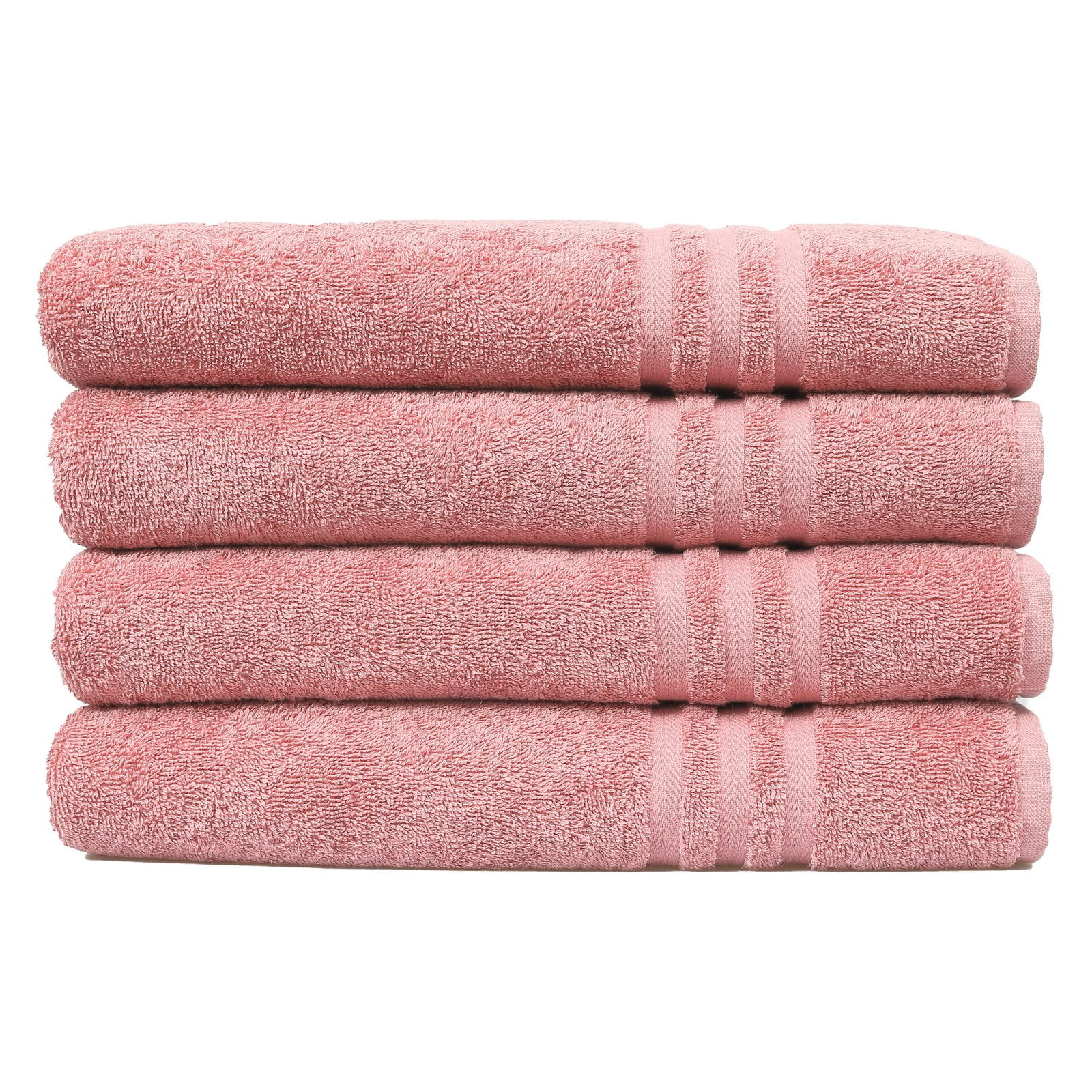 Linum Home Denzi Turkish Cotton Bath Towels Set of 4