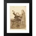 thumbnail image 2 of Francisco de Goya 14x18 Black Modern Framed Museum Art Print Titled - Pygmalion and Galatea (Possibly 1812-1820), 2 of 5