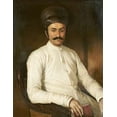 thumbnail image 2 of Hudson, Benjamin 26x32 Gold Ornate Wood Framed with Double Matting Museum Art Print Titled - Portrait of Framji Nasserwanji Patel, 2 of 4
