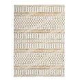 thumbnail image 1 of Motif Printed Faux Rabbit Minear Ivory & Gold 8 ft. x 10 ft. Area Rug, 1 of 6