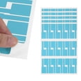 thumbnail image 4 of Unique Bargains Handwritable P-Type Gift Stickers 3.31"x1.02" 6 Pcs Light Blue, 4 of 5