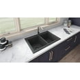 thumbnail image 2 of Ruvati 33 x 22 inch epiGranite Dual-Mount Double Bowl Kitchen Sink, 2 of 8