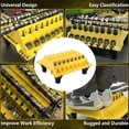 thumbnail image 1 of Colaxi Engine Organizer Parts Tray Store Car Cylinder Head Parts,Sturdy Yellow Accessory,Engine Cylinder Head Organizer Valves Tool, 1 of 8