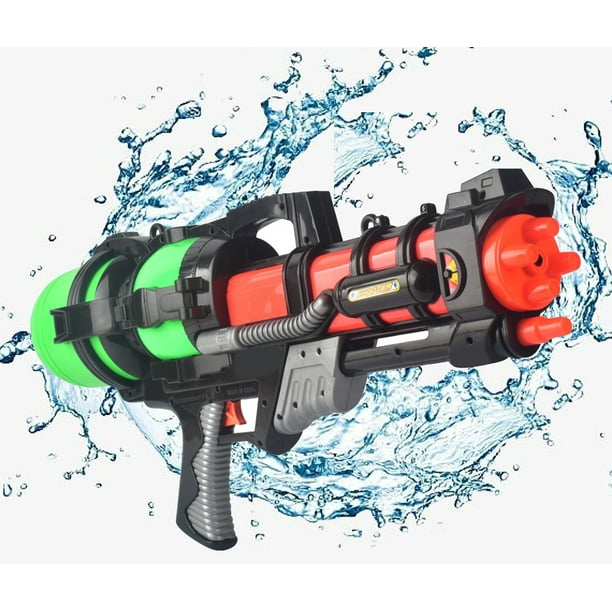 Ultra Water Blaster High Capacity Pump Action Water Gun Toy For Beach Swimming Pool Water Games Green Walmart Com Walmart Com