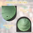 thumbnail image 3 of 60Pcs Perlas de Concha de Capiz Redondas Naturales con 2 Agujeros - Conchas de 5cm de Diámetro para Manualidades, Decoración del Hogar (Verde claro), 3 of 7