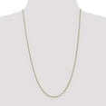 thumbnail image 2 of 14k Yellow Gold 1.3mm Box Chain Necklace Pendant Charm, 2 of 7