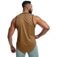 thumbnail image 2 of Zoeecloth Mens Vest Jogging Sports Sleeveless Tops Quick-Dry Loose Fit Shirt Tops Solid Color Undershirt M-3XL, 2 of 8
