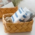 thumbnail image 3 of Woven Storage Baskets, Waterproof Wicker Basket, Wicker Storage Baskets for Organizing, 3 of 6