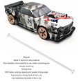 thumbnail image 3 of Metal Middle Drive Shaft, Rust Proof RC Center Drive Shaft Anti Wear Power Transmission  For S16 EX16 RC Car, 3 of 8