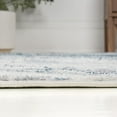 thumbnail image 7 of JONATHAN Y SUPERSOFT 4 x 6 Area Rug, Kassia Glam Abstract Marble - Navy/Cream, SEU300B-4, 7 of 7