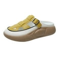 thumbnail image 1 of s de mujer antideslizantes suaves zapatos de verano zapatos deslizantes para el suelo zapatillas para amarillo 39 Yuyangstore Zapatillas de verano, 1 of 8