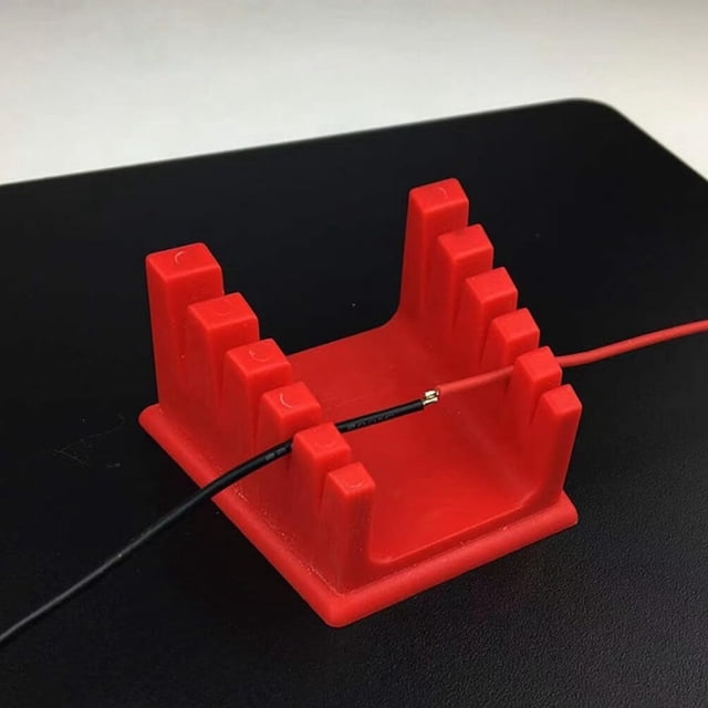 Soldering Station Welding Workbench Cord Clips Wire Clips Soldering Holder Stand Portable Soldering Stand Holder Soldering Wire Stand Card Welding Wire