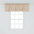 thumbnail image 2 of Ambesonne Clown Window Valance, Smiling Whimsical Entertainer, 54" X 18", Multicolor, 2 of 3