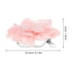 thumbnail image 2 of BRIGHTFUFU Curtin Titeback Flower Curtain Corcha para cortinas Peony Curtain Biteback con hebilla de metal, 2 of 7