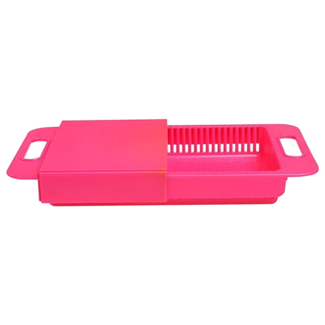 3 In 1 Kitchen Multifunction Sink Strainer Plastic Cutting Board Storage Basket For Cutting Washing Draining