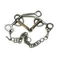 thumbnail image 4 of Bocado para montar a caballo, accesorios ecuestres, equipamiento de equitación, embocadura para competición, clásica y entrenamiento en pista., 4 of 8