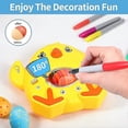thumbnail image 3 of Easter Egg Machine, Easter Egg Decoration Kit, DIY Easter Egg Decoration Machine with Spinner, Egg Painting Coloring Dyeing Machine Toy with 8 Drying, 3 of 5