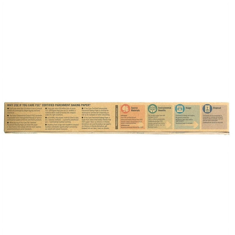 FSC & Compostable Certified, Parchment Baking Paper, 70 sq ft-Lot