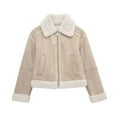 thumbnail image 5 of Bdfzl Women's Solid Color Fashionable Short Jacket Jacket Jacket, 5 of 5