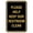 Black Gold, variant on Portrait Round Please Help Keep Our Restroom Clean Sign (Black / Silver) - Small 4" x 6"