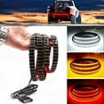 thumbnail image 4 of 60" 432LED 6 Modes Truck Strip Tailgate Light Bar Universal 3Row Reverse Brake Signal Tail, 4 of 6