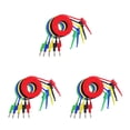 thumbnail image 4 of Riwesomey 1 Set Test Hook Wires 4mm Testing Flexible Connector Clamp Clips Cable for Multimeter Electrical Device Maintenance Type1 NO1, 4 of 6