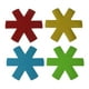 thumbnail image 4 of Juego de 2 Manteles Individuales Resistentes Al Calor, Adorno de Pascua Multicolor, 9 Pulgadas, Juego de 4 2 piezas, 4 of 7