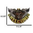 thumbnail image 2 of Rustic Western Angel Winged Cowboy Hat Cow Country Welcome Sign Wall Decor, 2 of 9