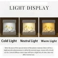 thumbnail image 6 of Handmade Gypsum Aromatherapy Night Light – USB Powered 3-Color Dimmable Mood Lamp with Essential Oil Diffuser, Snow Mountain Zen Decor for Bedroom, Meditation & Gift(White), 6 of 7