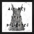 thumbnail image 1 of Great Art Now Laundry Rules VI BW by Sue Schlabach, Framed Wall Art, 13.25W x 13.25H, 1 of 3