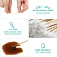 thumbnail image 3 of 500 Pcs Long Cotton Swabs For Hard-to-reach Area Cleaning, 6 Inch Gun Cleaning Swabs In A Storage Box, 3 of 5