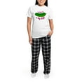 thumbnail image 5 of CafePress - A Big Dill Women's Light Pajamas - Women's Short Sleeve Print T-Shirt and Pants Light Cotton Pajama Set, 5 of 7