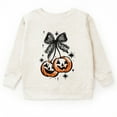 thumbnail image 6 of Coquette Pumpkin Cherries - Toddler Graphic Sweatshirt and Youth Graphic Sweatshirt, 6 of 13