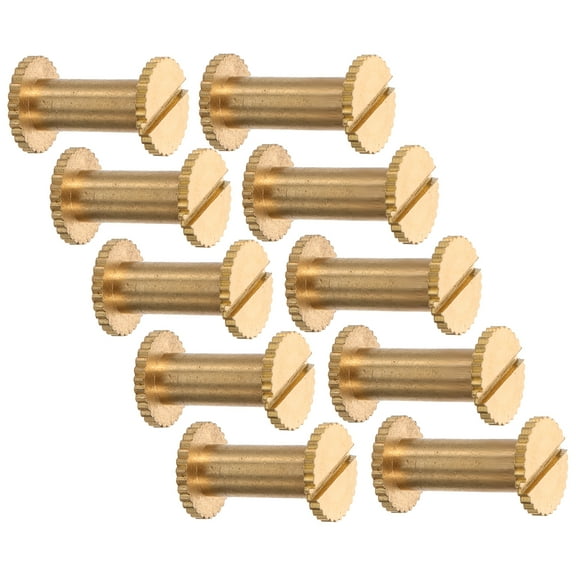 10 Pcs Copper Rivets Dreses Metal Rivets Rivet Screws Rivets for Fabric Leather Craft Supplies