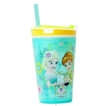 Snackeez Jr, Your Snack and Drink in One Cup, Frozen Pattern, As Seen on TV