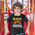 thumbnail image 3 of Tee Hunt Black is Beautiful Youth T-Shirt African American Pride Equality Kids, 3 of 5
