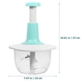 thumbnail image 2 of Phenofice Machine de Broyage à Main Robot Culinaire Bleu Lot de 1, 2 of 7