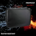 thumbnail image 2 of TAIWO Fireproof Document Bag with Lock, Multi-Layer Portable Filing Storage, Extra Large, Assorted Colors, 1 Count, 2 of 5