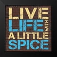thumbnail image 2 of Gibbons, Lauren 12x12 Black Modern Framed Museum Art Print Titled - Spice, 2 of 5