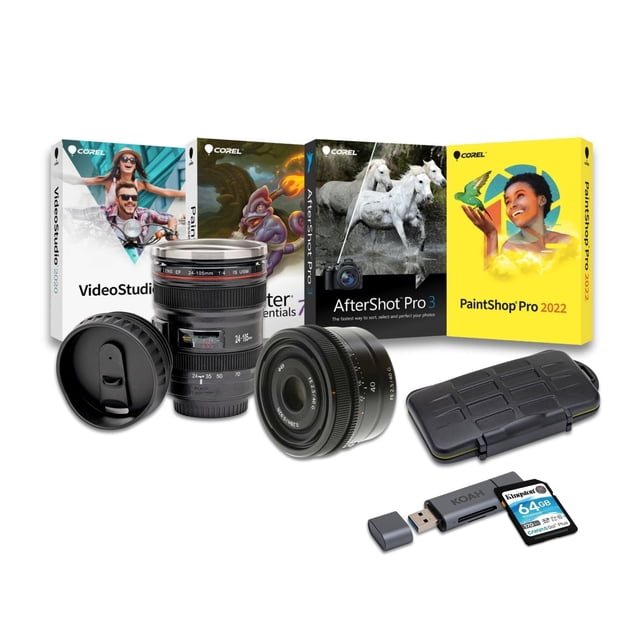 Sony SEL40F25G FE 40mm f/2.5 G Lente Ultra Compacta Full Frame con Autofocus Rápido - Paquete Ligero con Software de Edición, Tarjeta de Memoria de 64GB, Taza y Accesorios (5 Artículos)