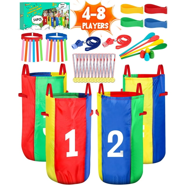Sacos para patatas Eocolz de Outdoor Carnival Games para niños y adultos