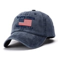 thumbnail image 3 of kaondbfi 4th of July Summer Patriotic Accessories Caps 250th Anniversary Usa Hat for Women Casual Independence Day Graphic Print Cowboy Hat Baseball Cap, 3 of 3