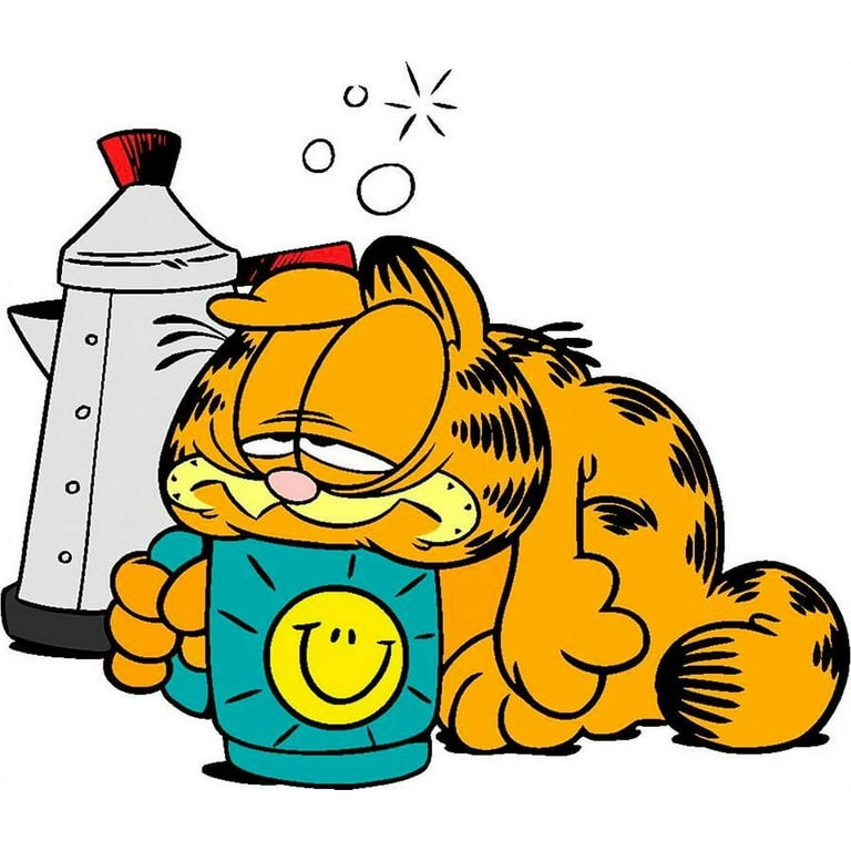 Garfield The Cat Sleeping Beside Cartoon Character Wall Art Sticker Vinyl  Decals Baby Girls Boys Children Kids Bedroom House Classroom Wall Decor  Removable Sticker Peel and Stick Size (20x10 inch) - Walmart.com