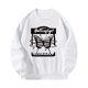 thumbnail image 3 of Sudadera para Mujer Casual Sudadera Blanca con Cuello Redondo para Ir de Compras y Salir SG Yuyangstore Camisa de entrenamiento, 3 of 8