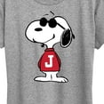 thumbnail image 3 of Peanuts - Joe Cool Pose - Women's Short Sleeve Graphic T-Shirt, 3 of 6